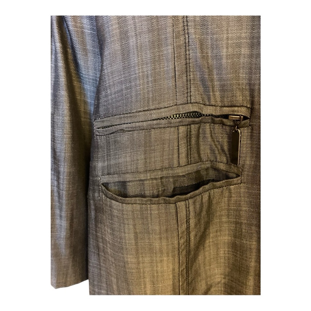 Gray Trench Coat - image 8